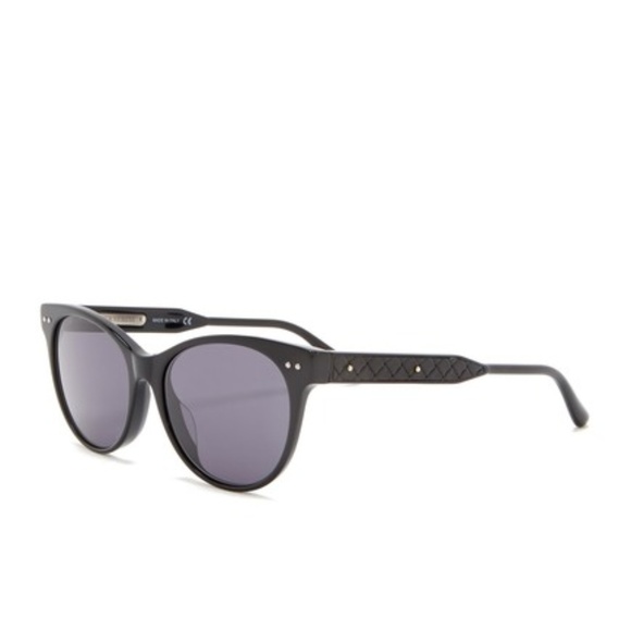 NEW Bottega Veneta 52mm Rounded Cat Eye Sunglasses